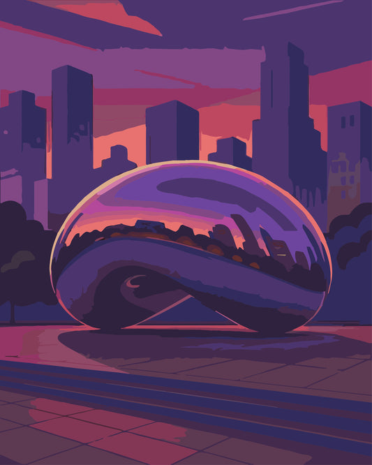 Cloud Gate - The Bean - Set 2