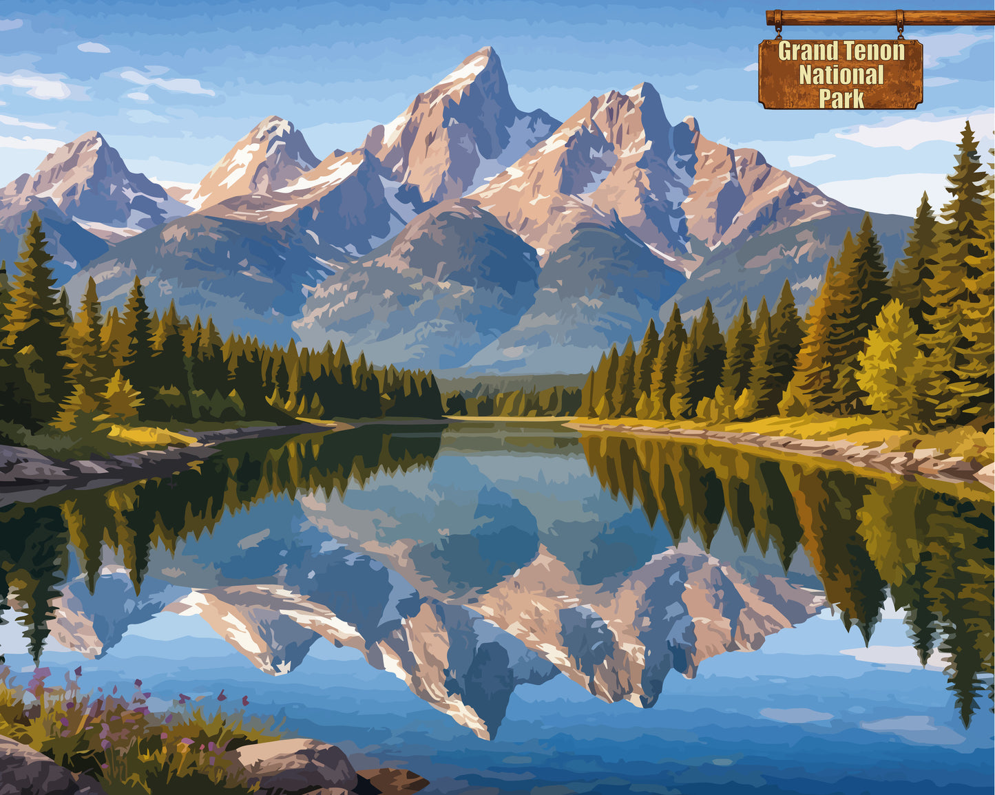 Grand Tenon National Park - Set 2