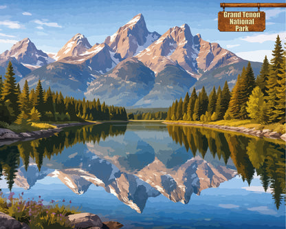 Grand Tenon National Park - Set 2