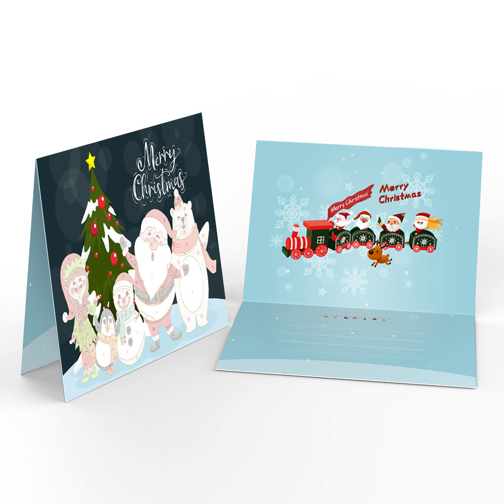 6 Assorted Christmas Cards - 1