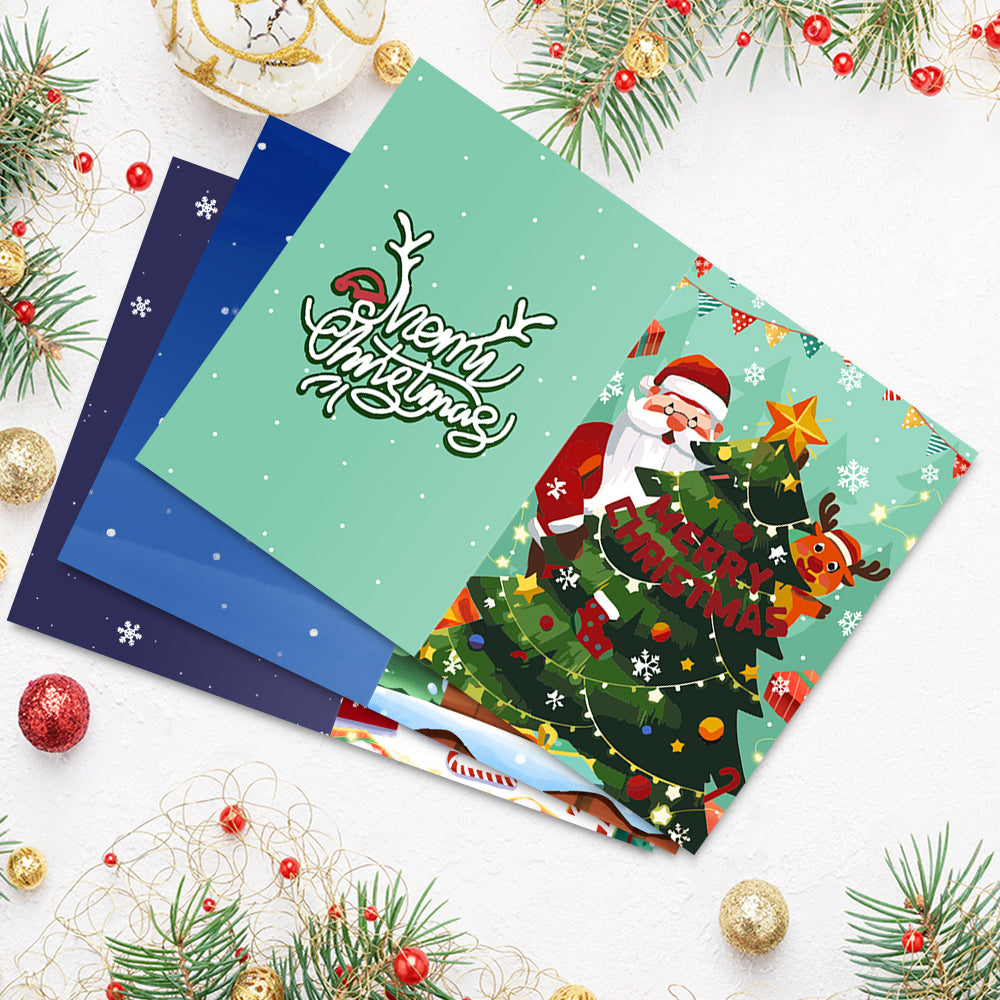 6 Assorted Christmas Cards - 2