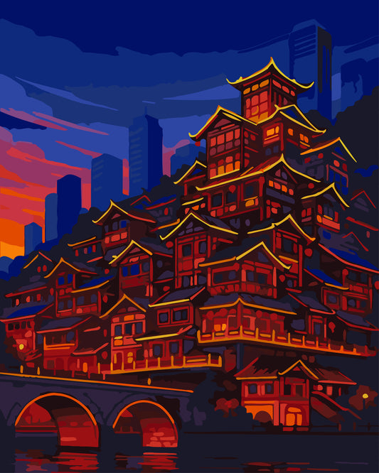 Hongya cave Set 1