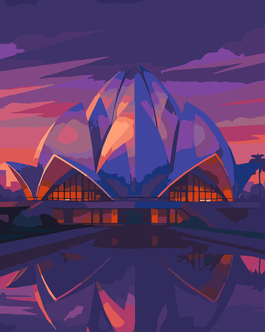Lotus Temple Set 3
