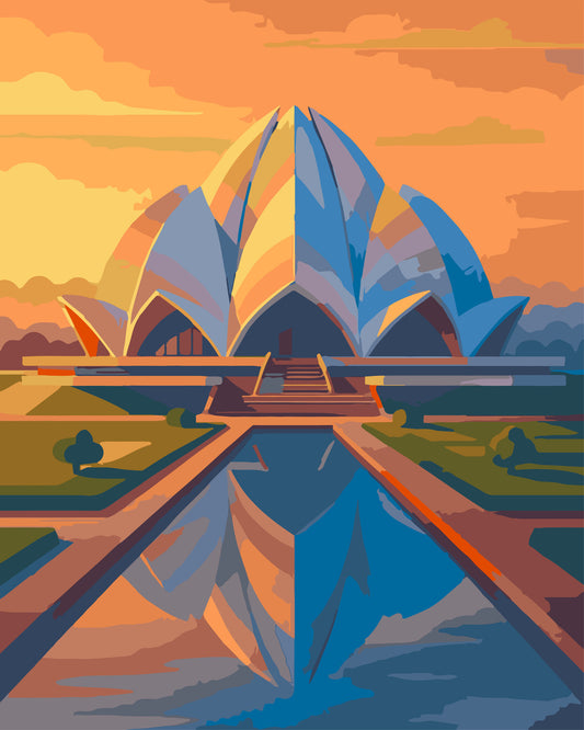 Lotus Temple Set 4