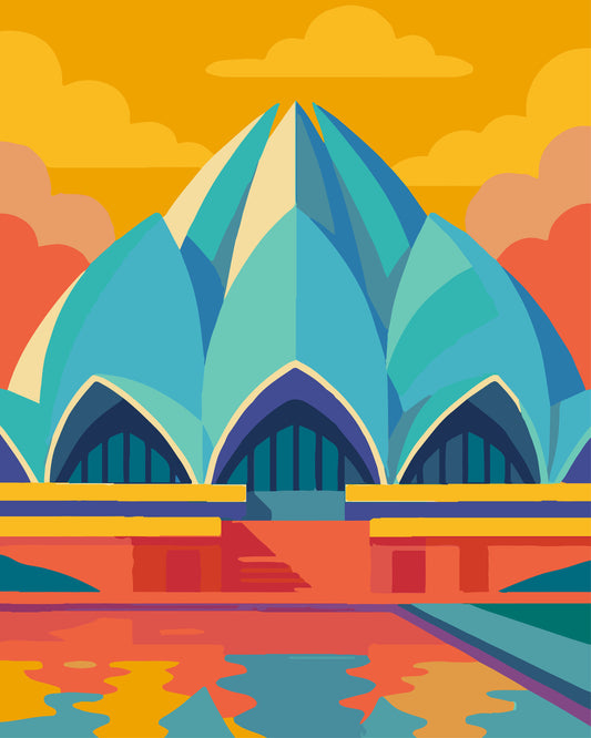 Lotus Temple Set 5