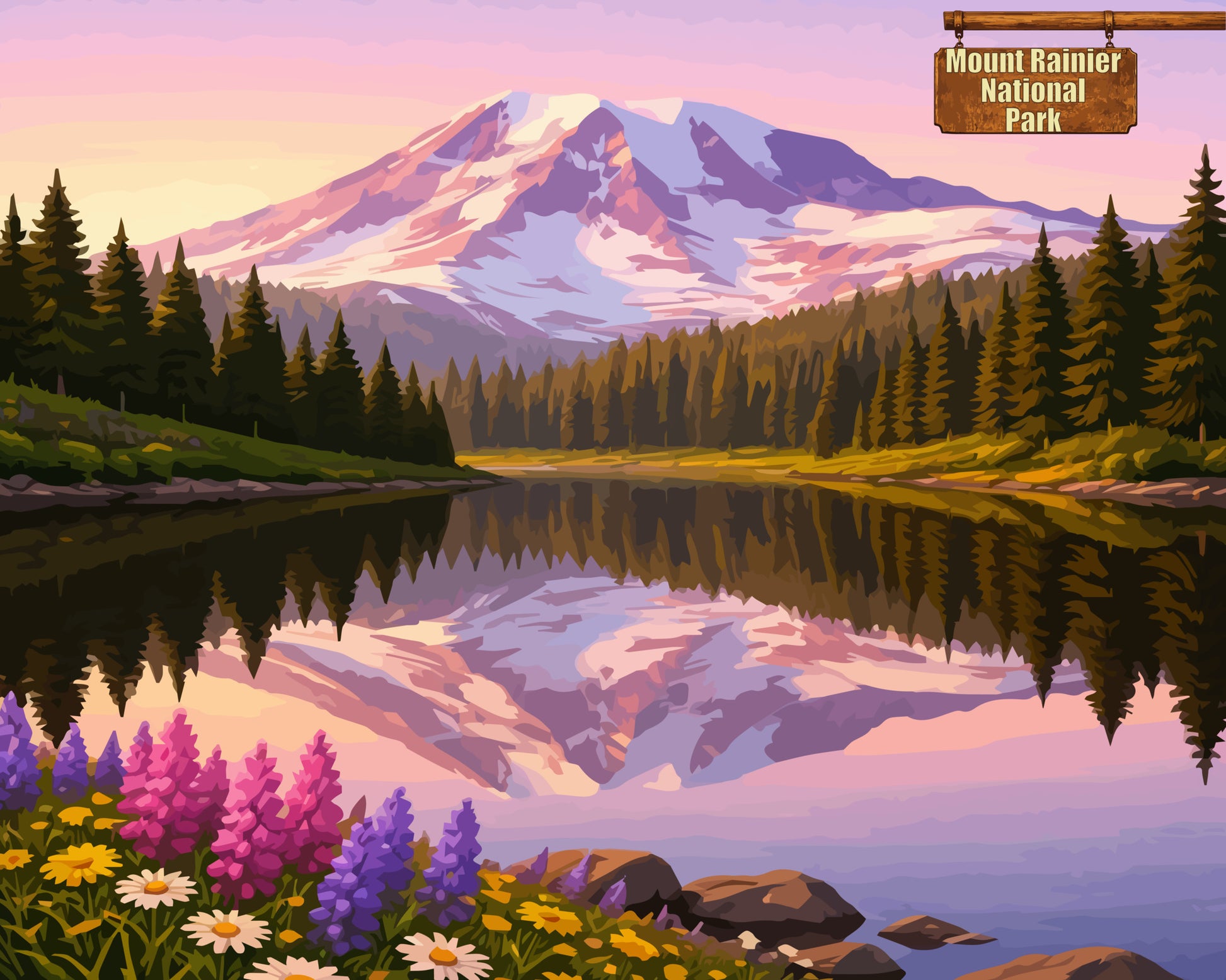 Mount Rainier National Park - Set 1