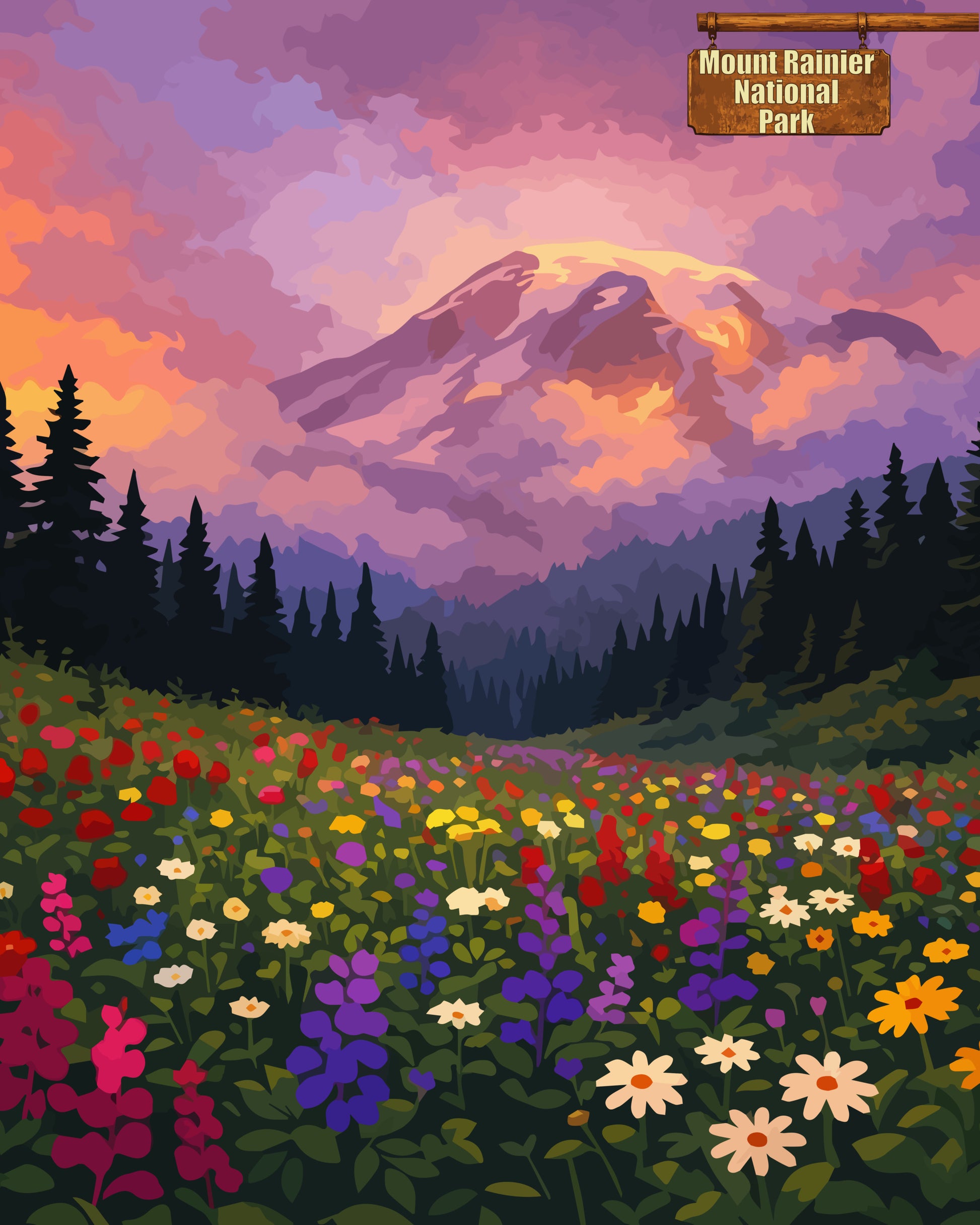 Mount Rainier National Park - Set 2