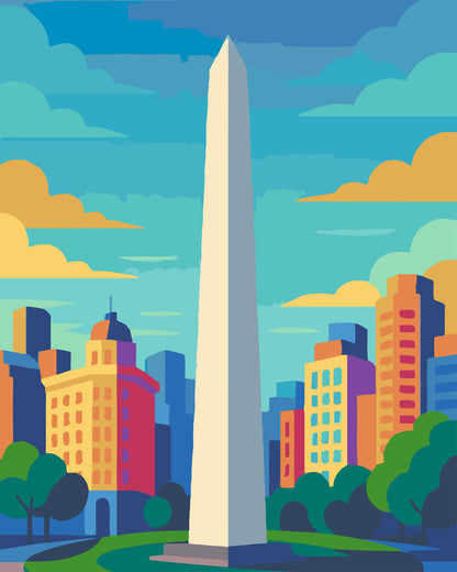 Obelisco de Buenos Aires Set 1