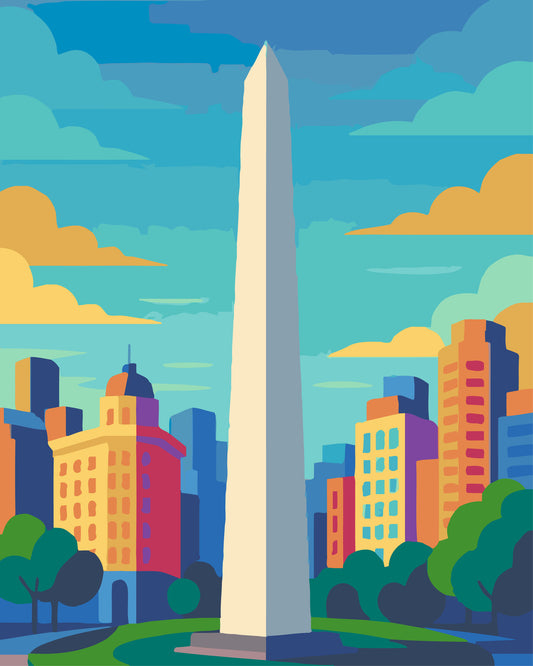 Obelisco de Buenos Aires Set 1