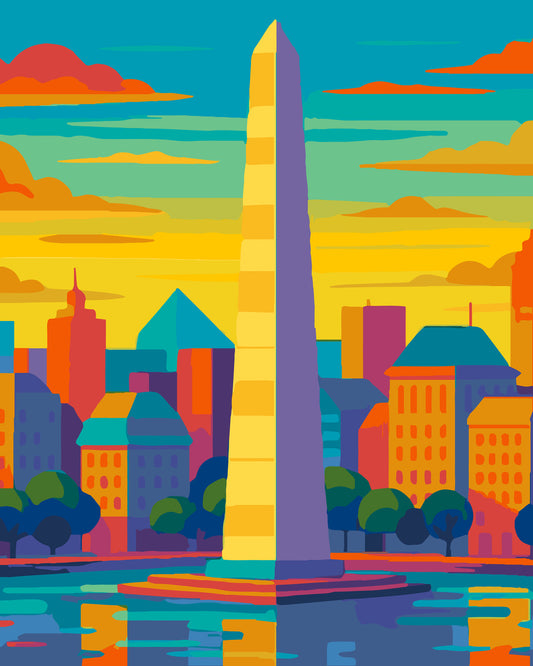 Obelisco de Buenos Aires Set 4