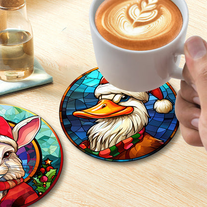 6 Piece Christmas Coaster Set V1