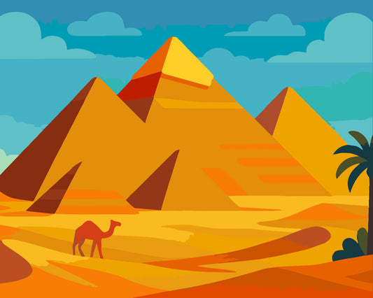 Pyramids of Giza Set 5