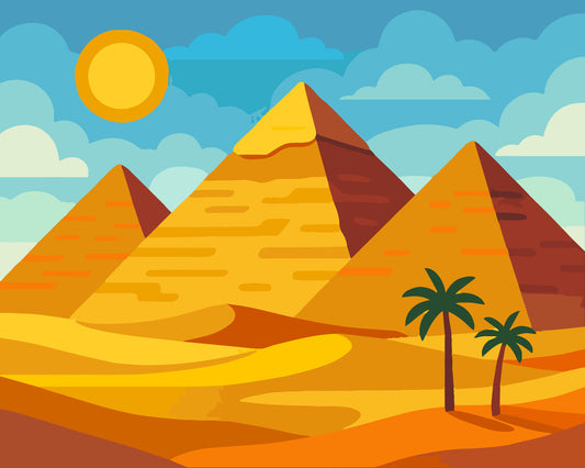 Pyramids of Giza Set 2