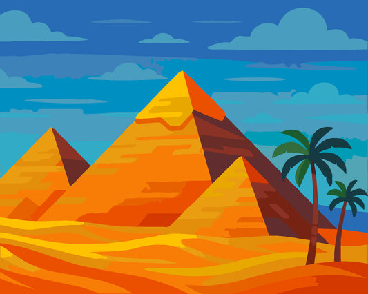 Pyramids of Giza Set 3