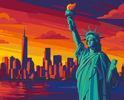 Statue of Liberty Set 4