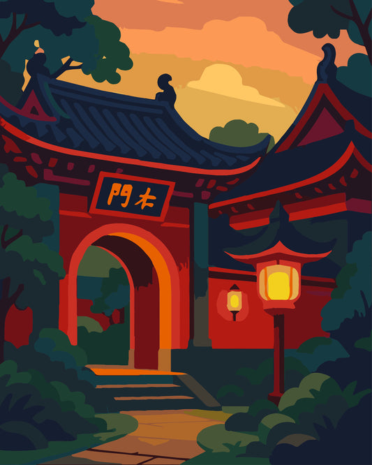 Wuhou Shrine Set 1