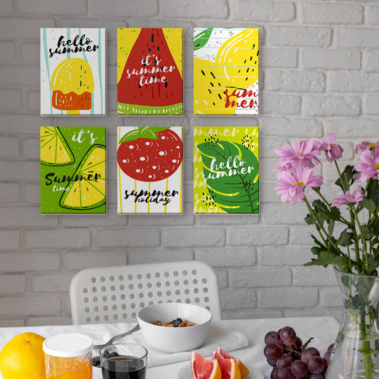 Hello Summer 6 Pack Mini Paint by Numbers Kit