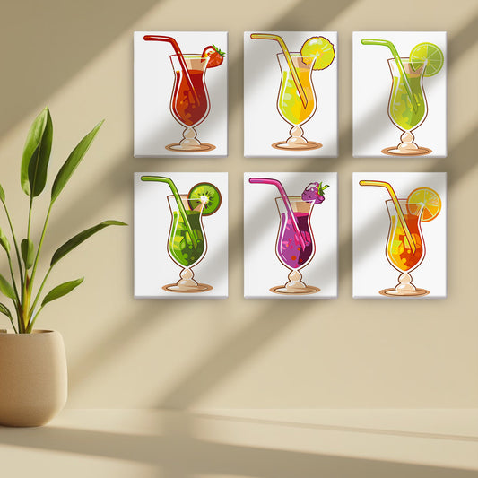 Paradise Cooler 6 Pack Mini Paint by Numbers Kit