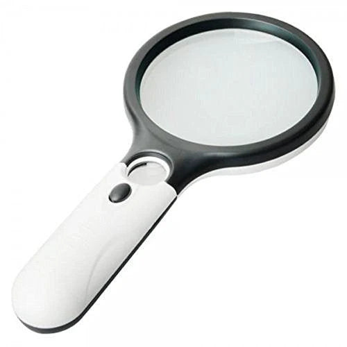 Magnifying Glass with Light Handheld 3X & 45X